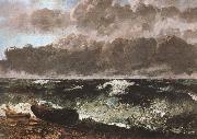 Gustave Courbet Wave painting